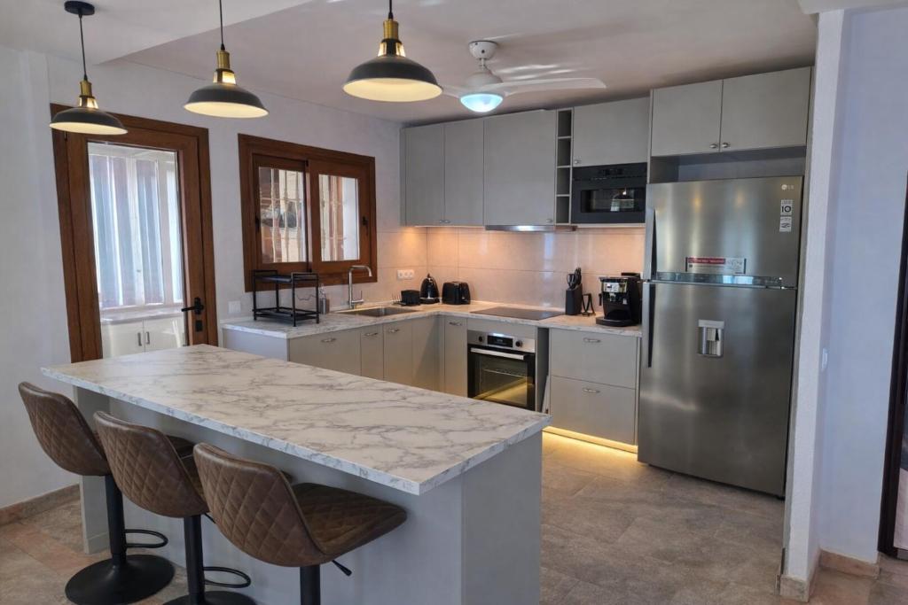Fully equipped kitchen
